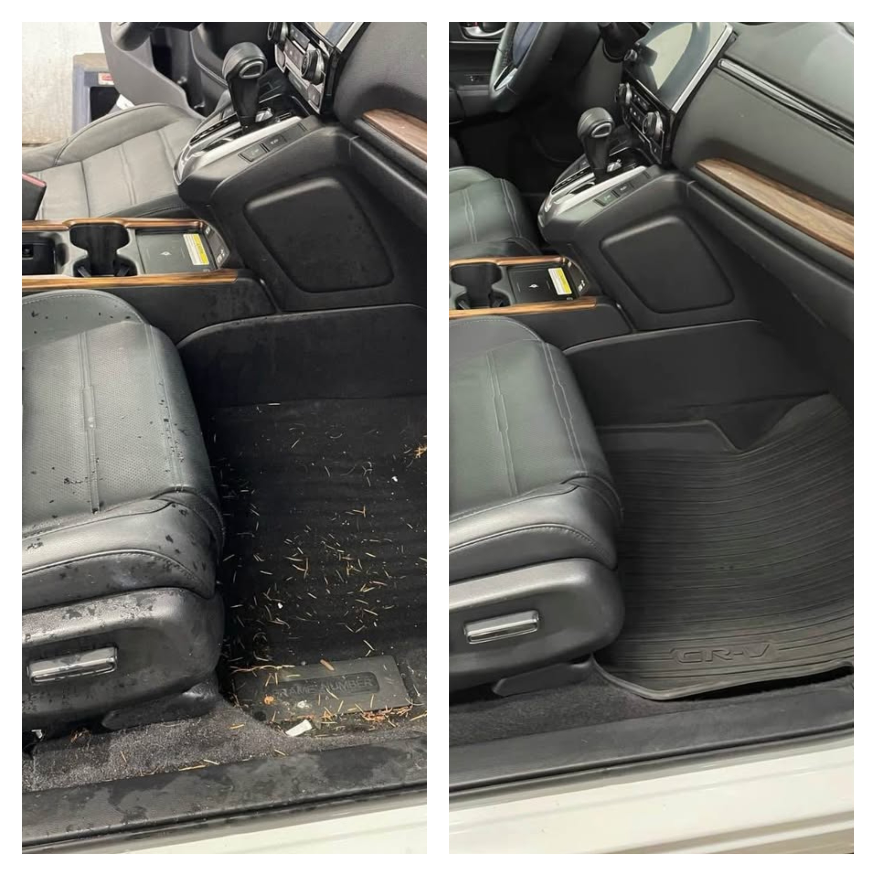 Ceramic coating water beading
